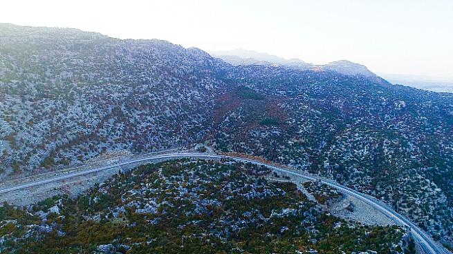 Seydişehir Antalya  yolu Done  görüntüsü