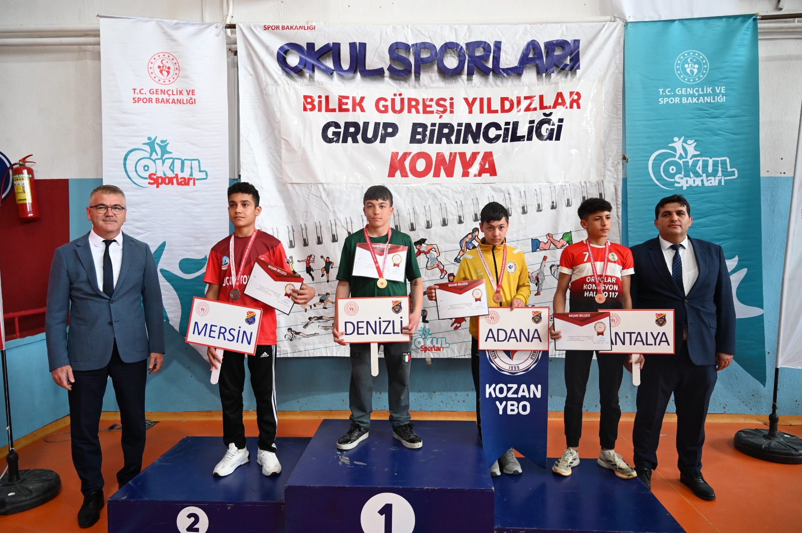 YILDIZLAR BİLEK GÜREŞİ MÜSABAKALARI BAŞLADI