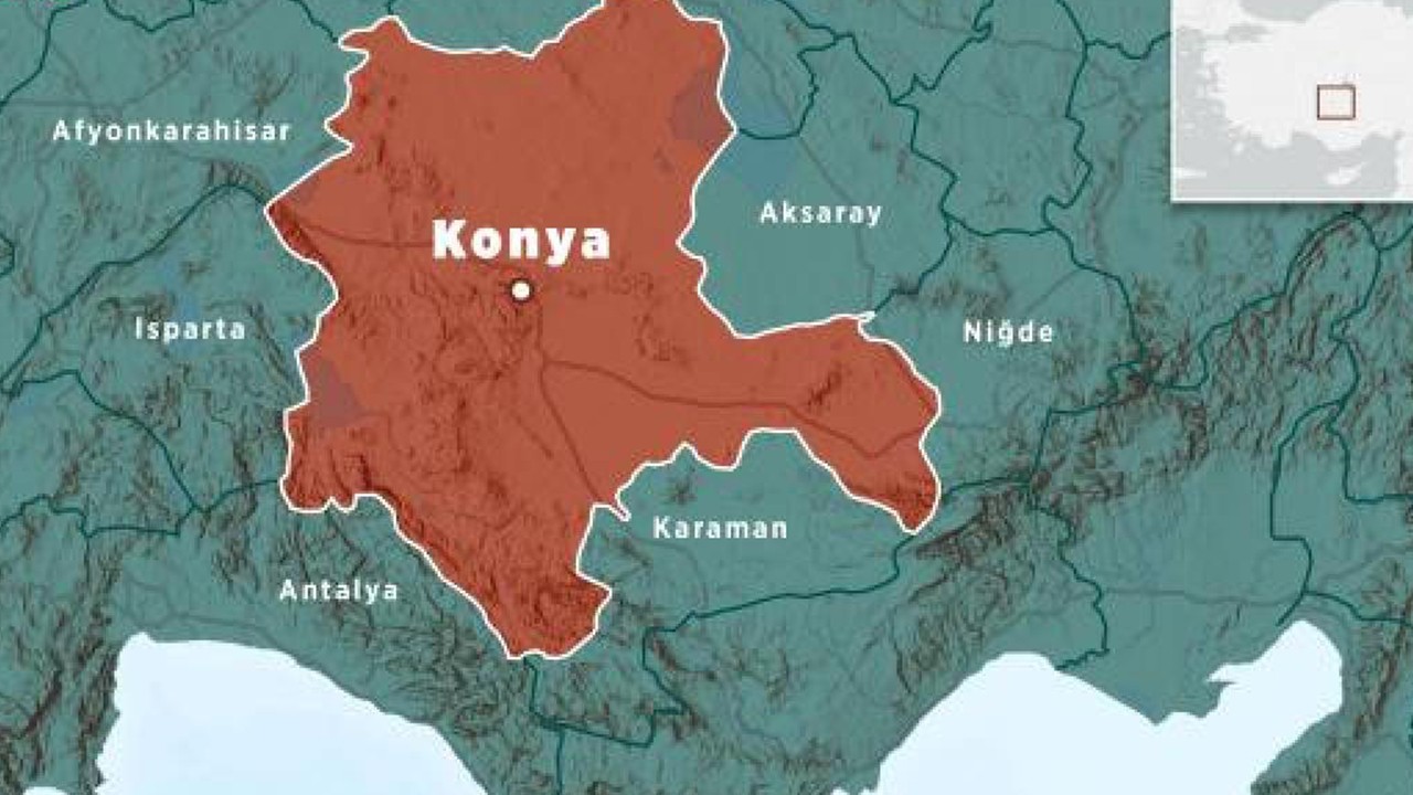 Konya'da sabaha karşı 04:22'de art arda iki deprem meydana geldi.