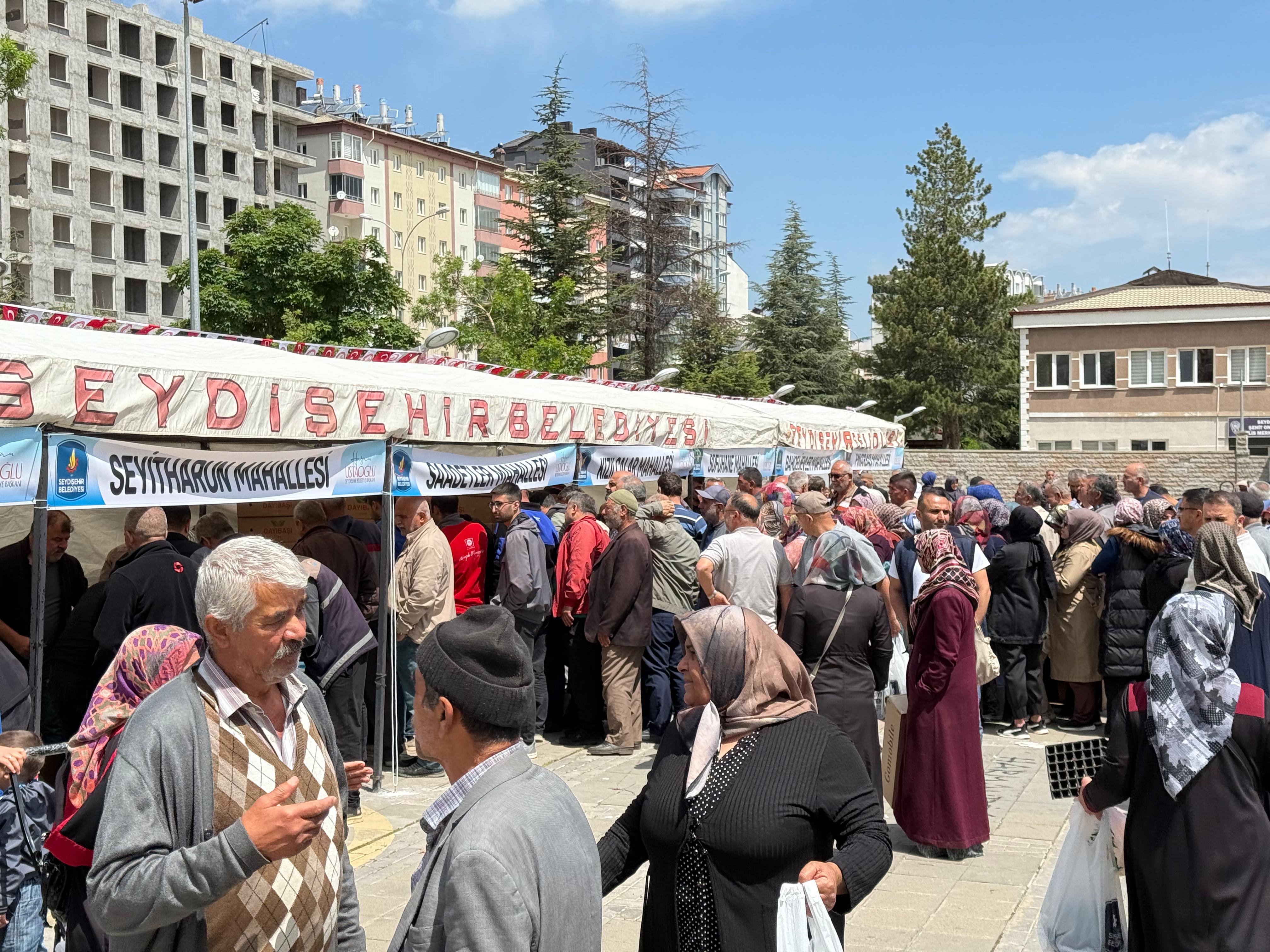 Seydişehir Belediyesinden Çiftçilere %75 Hibeli Ata Tohumundan Fide dağıtımı  başladı