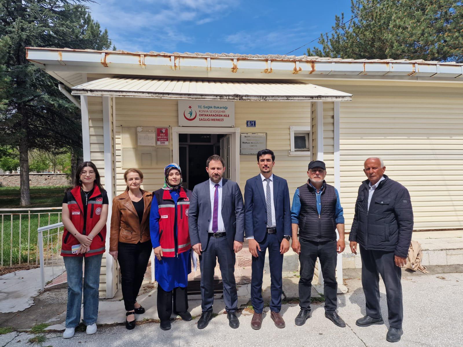 Seydişehir'de Ortakaraören Mahallesi'nde ASDEP ve KETEM Saha Çalışması Yapıldı