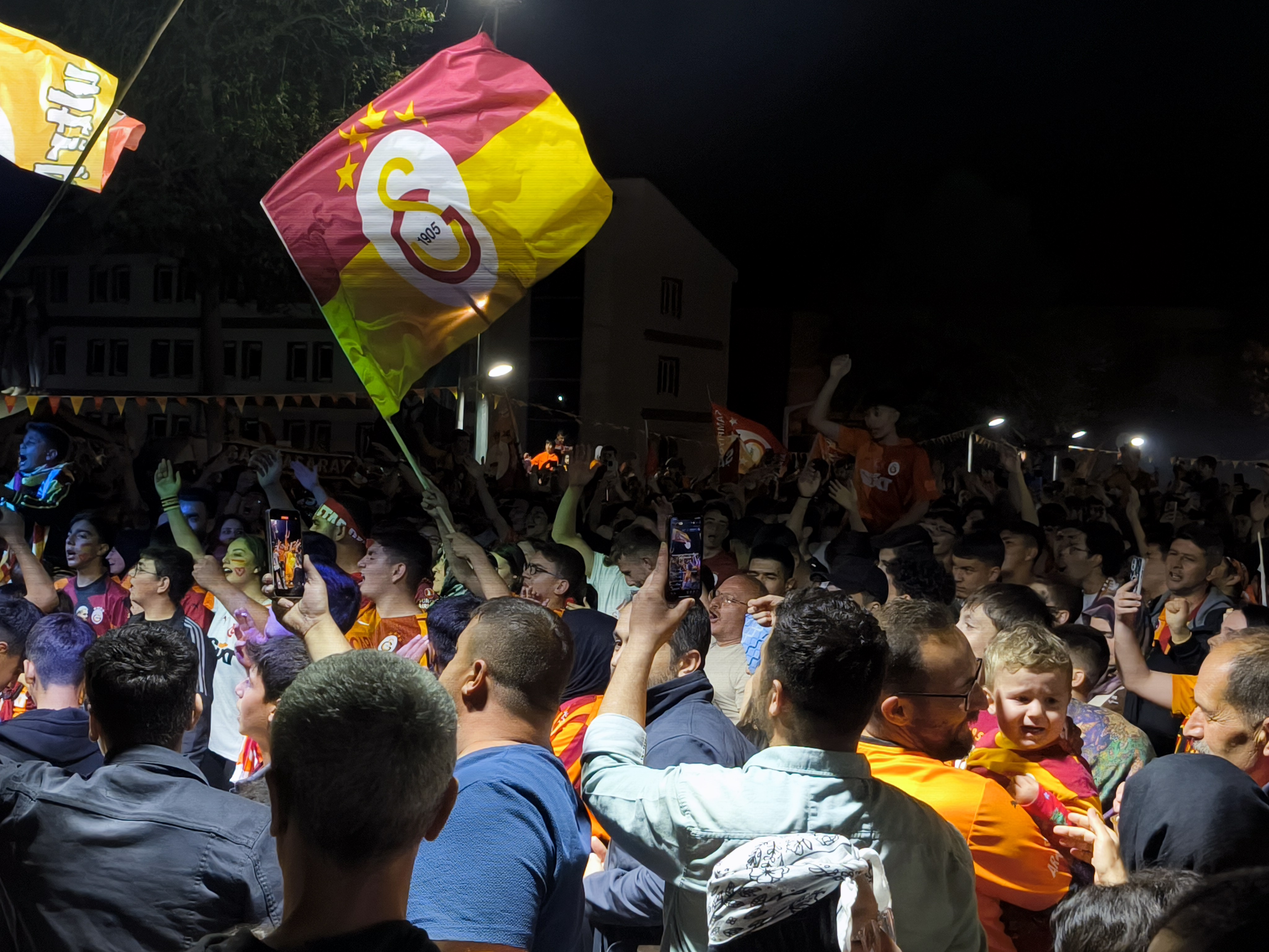 Seydişehir'de Galatasaray'ın şampiyonluğu kutlanıyor
