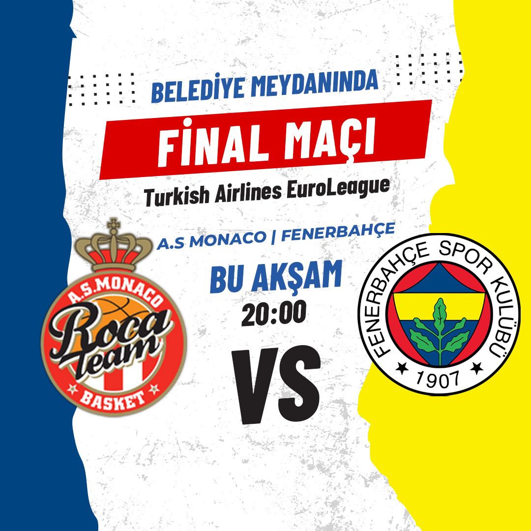 FENERBAHÇE BASKET  MAÇI  MİLLİ İRADE  MEYDANINDA  CANLI
