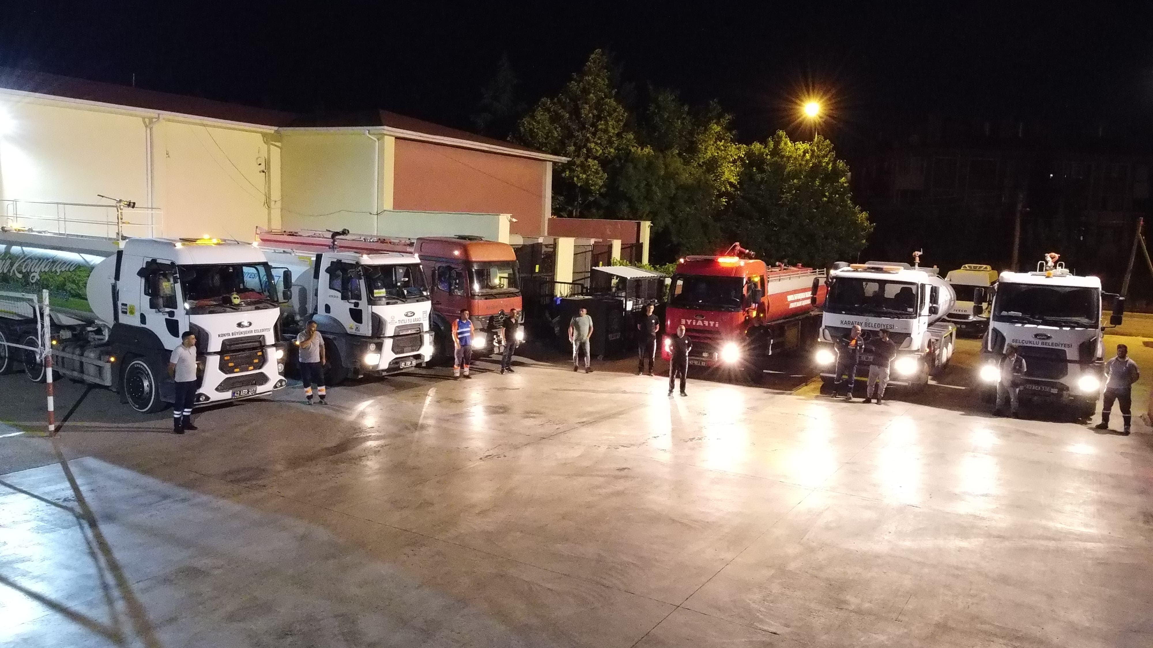BAŞKAN ALTAY: “İTFAİYE EKİPLERİMİZ ANTAKYA’DAKİ YANGINA MÜDAHALE İÇİN GECE YOLA ÇIKTI”