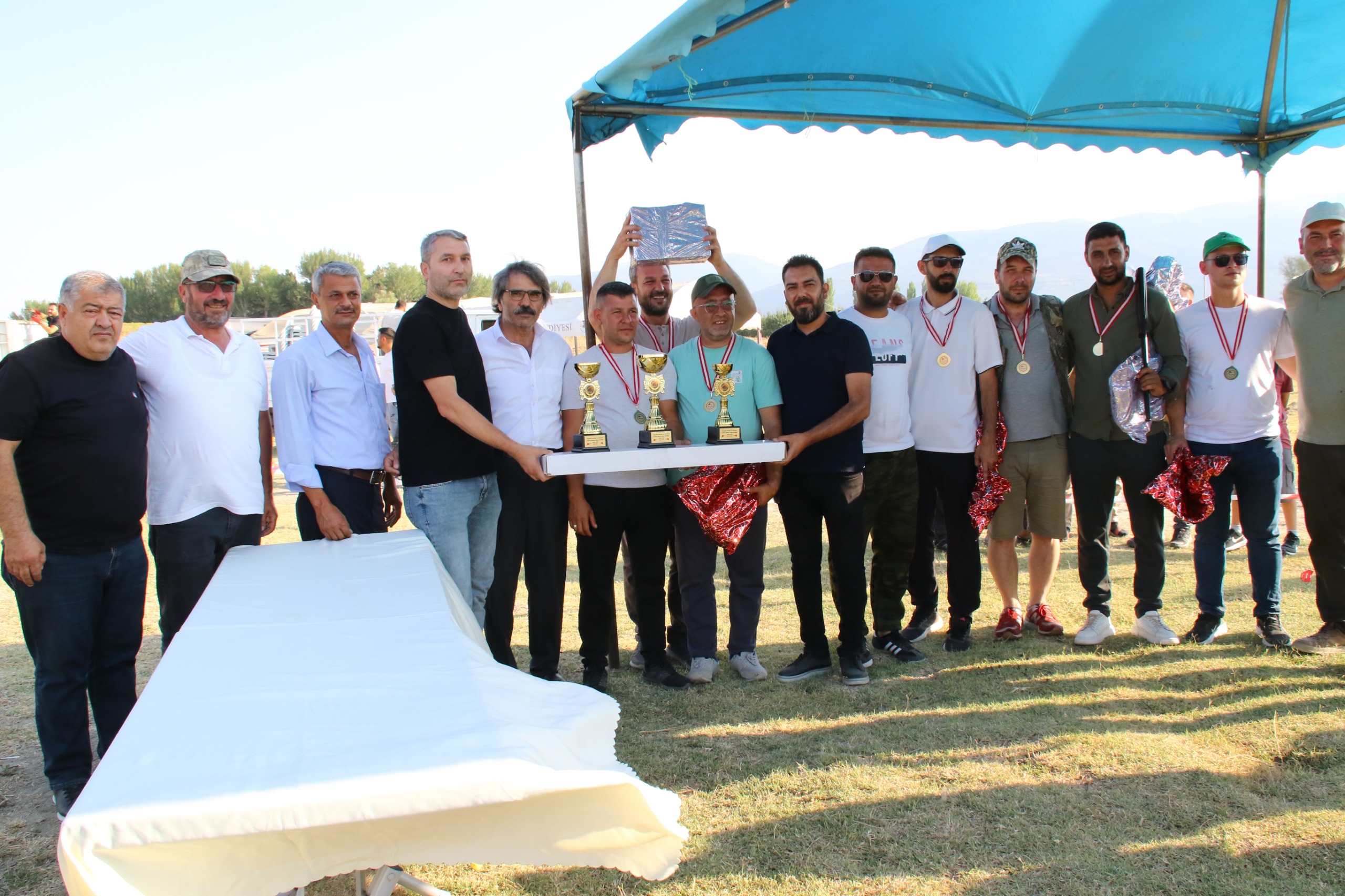 Konya'da  yapılan Trap Atışı Yarışması’nda ödüller sahiplerini buldu