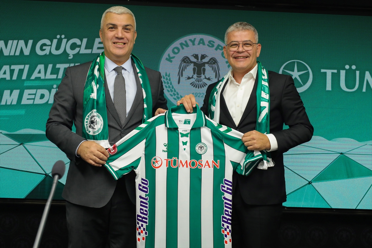 Konyaspor'un isim ve göğüs sponsoru yeni sezonda da TÜMOSAN olacak