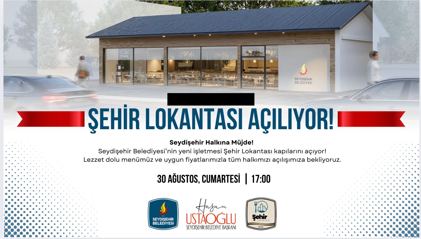 SEYDİŞEHİR BELEDİYESİ 30 AĞUSTOS ZAFER BAYRAMI KUTLAMA PROGRAMI BELLİ OLDU