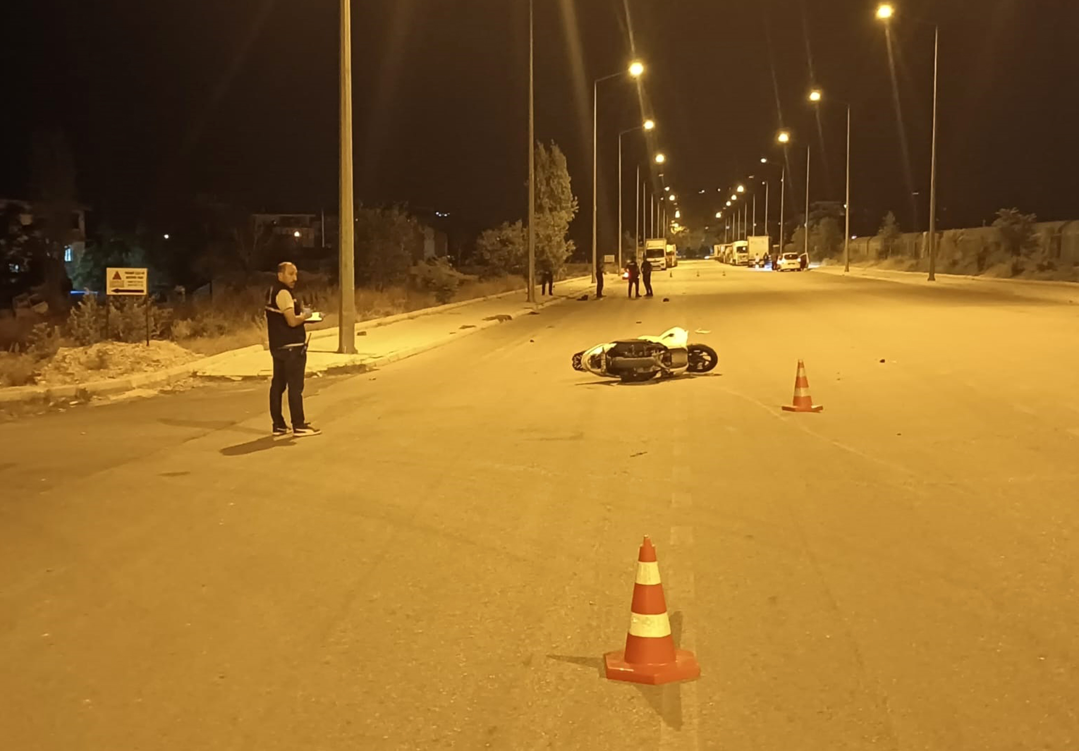 Isparta'da motosikletler çarpıştı; 2 ölü, 1 yaralı