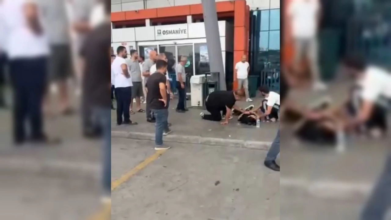 Osmaniye - Otogarda babası tarafından silahla vurulan kadın yaralandı; olay kamerada