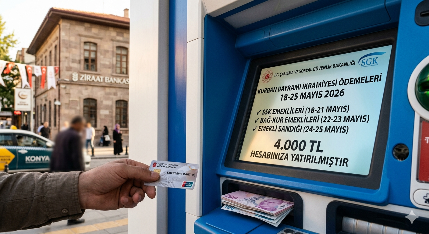 Emekli Kurban Bayramı İkramiyesi 2026: Ödeme Tarihleri ve Zam Durumu Netleşti!