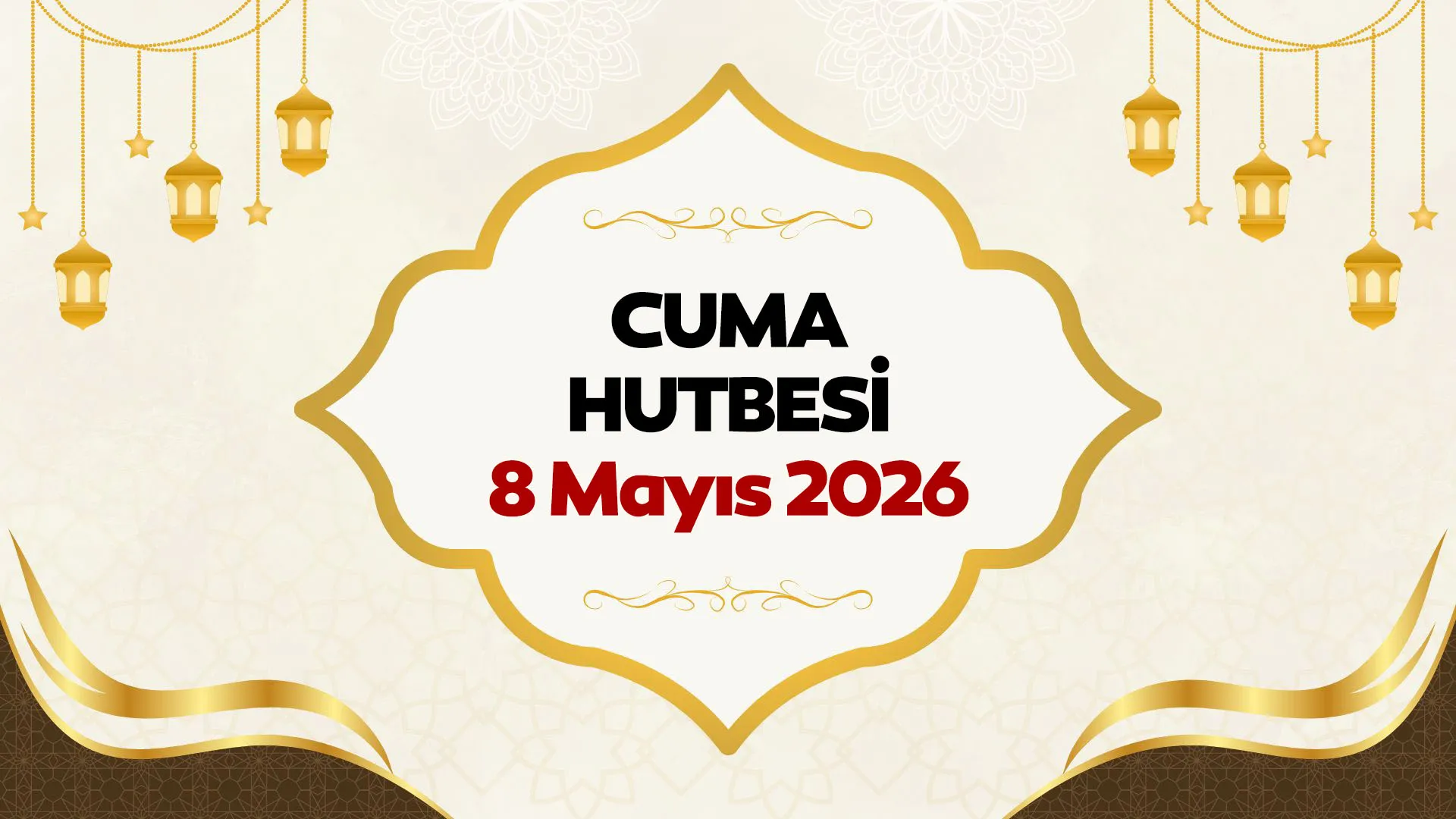 HAFTANIN  HUTBESİ ;İBADETLER, BİZİ RABBİMİZE YAKINLAŞTIRIR