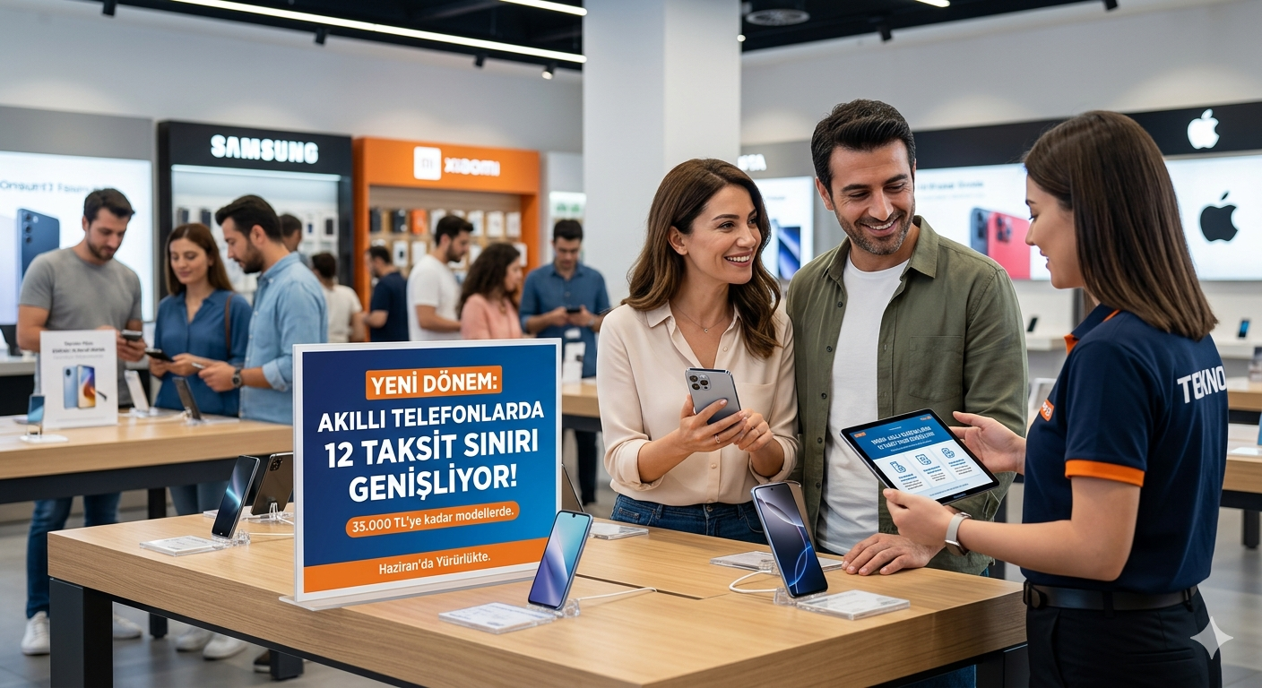 Akıllı Telefon Satışlarında Yeni Dönem: 12 Taksit Sınırı Genişliyor!