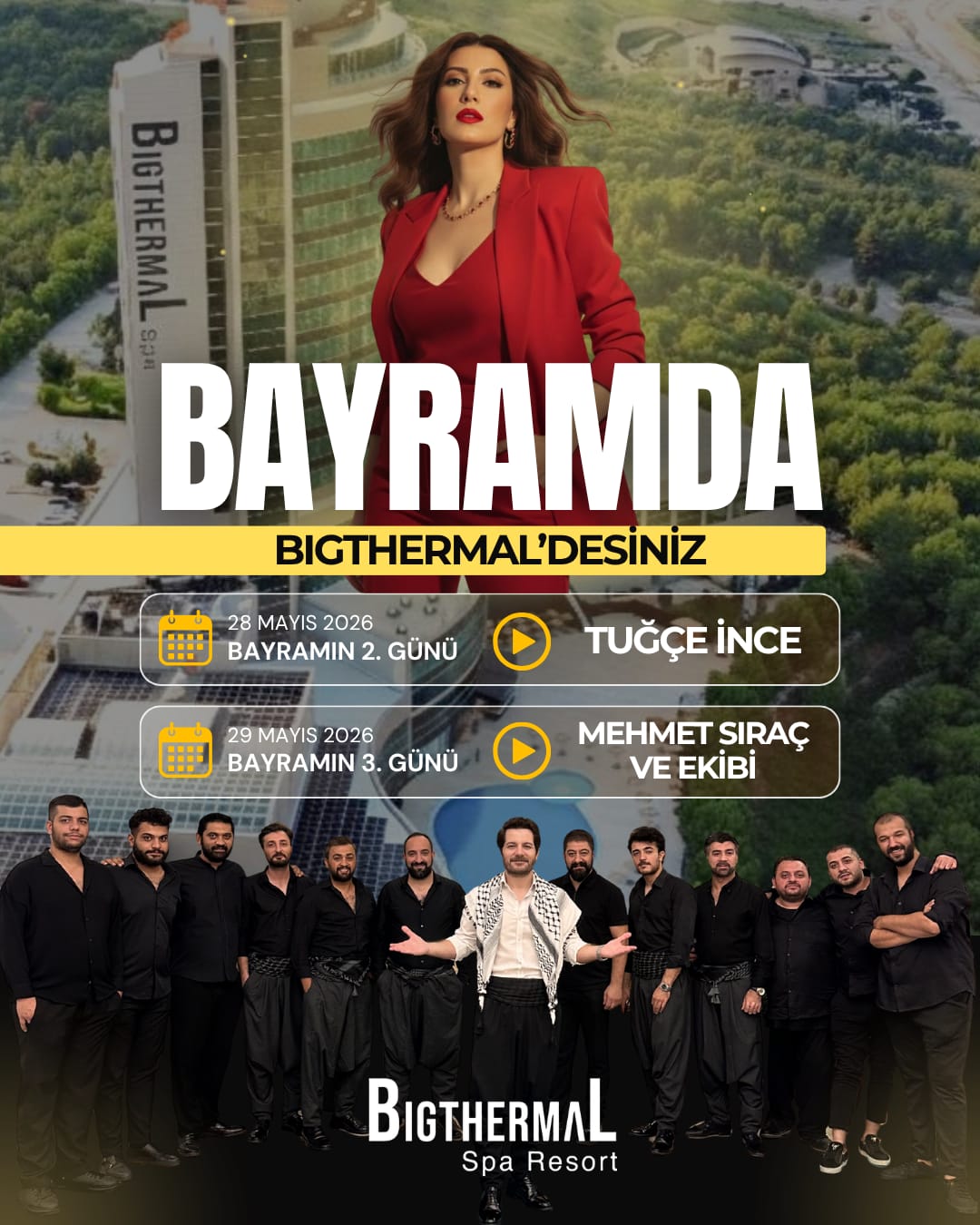 Kırşehir Big Termal Spa Otel’de Kurban Bayramı Tatili Şölene Dönüşüyor
