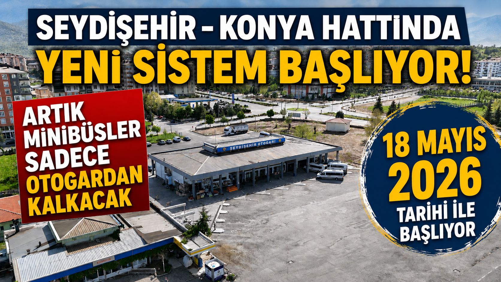Seydişehir-Konya hattında yeni dönem