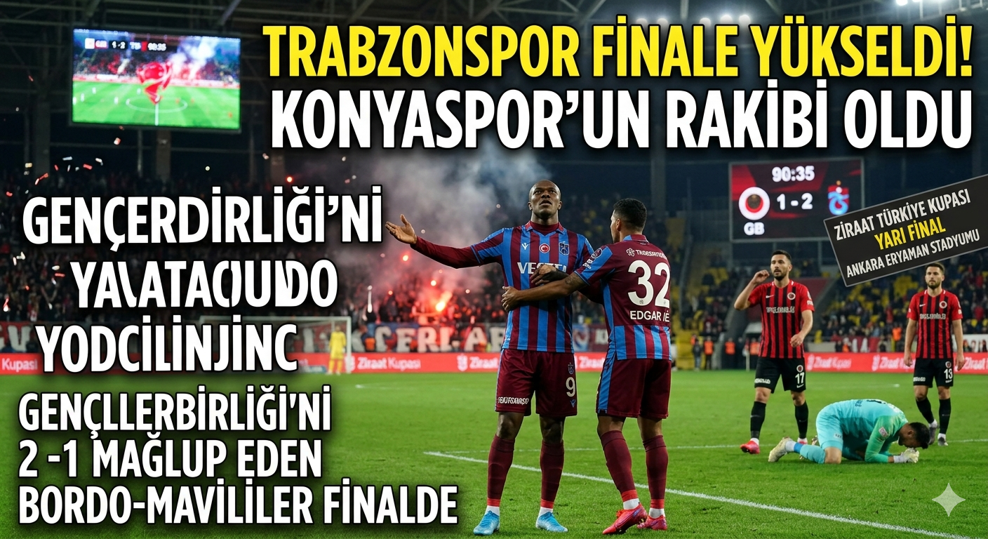 Ziraat Türkiye Kupası’nda Dev Finalin Adı: Konyaspor - Trabzonspor
