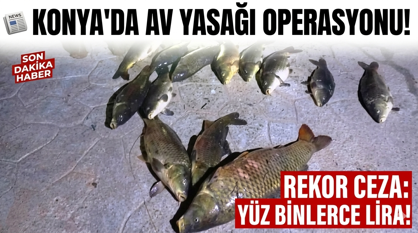 Beyşehir Gölü'nde Kaçak Avcılara Gece Mesaisi: 337 Bin TL Ceza!