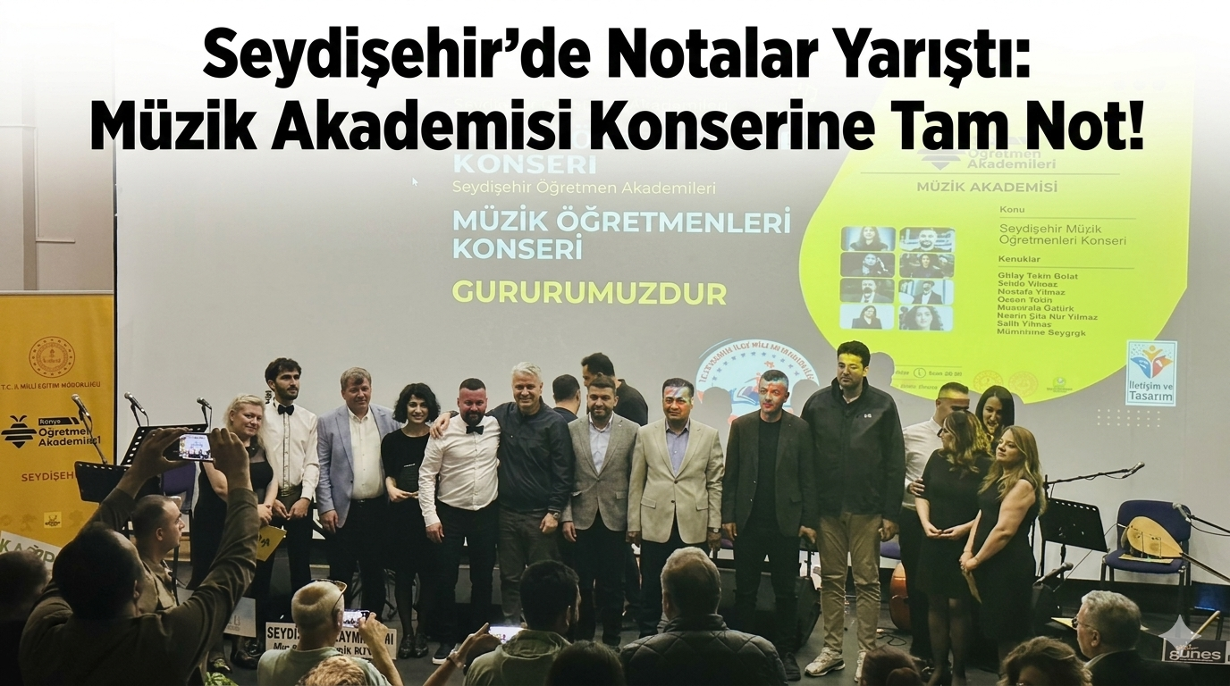 Seydişehir’de Notalar Yarıştı: Müzik Akademisi Konserine Tam Not!