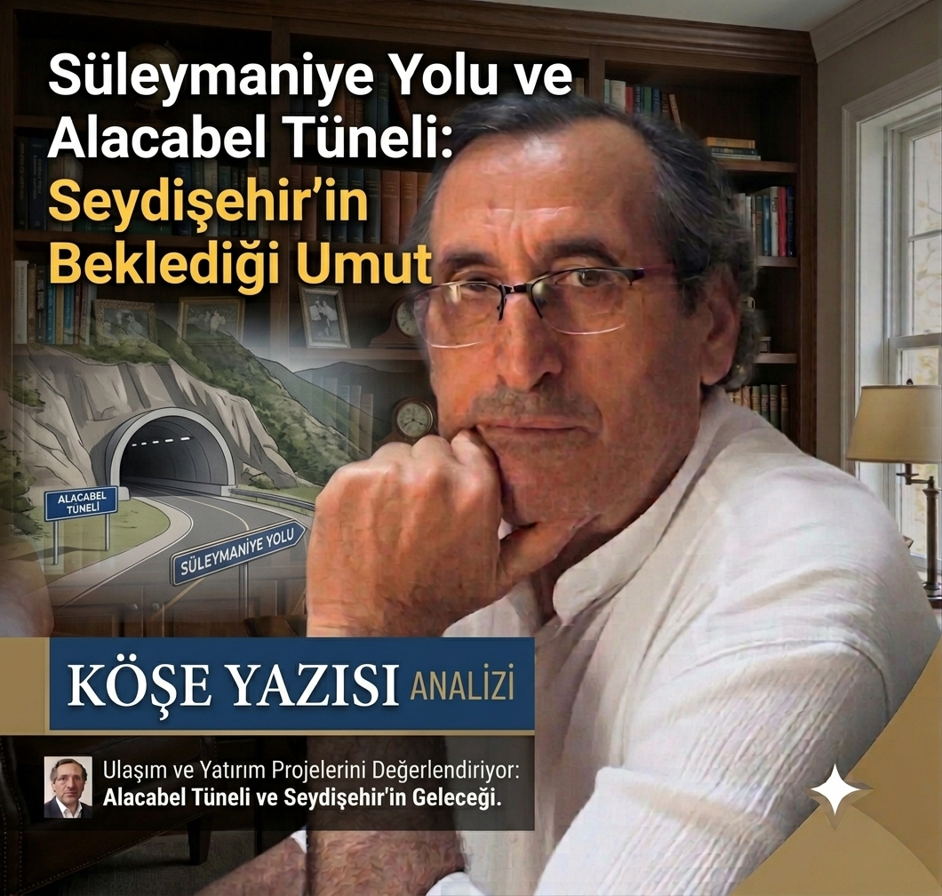 Süleymaniye Yolu ve Alacabel Tüneli: Seydişehir'in Beklediği Umut