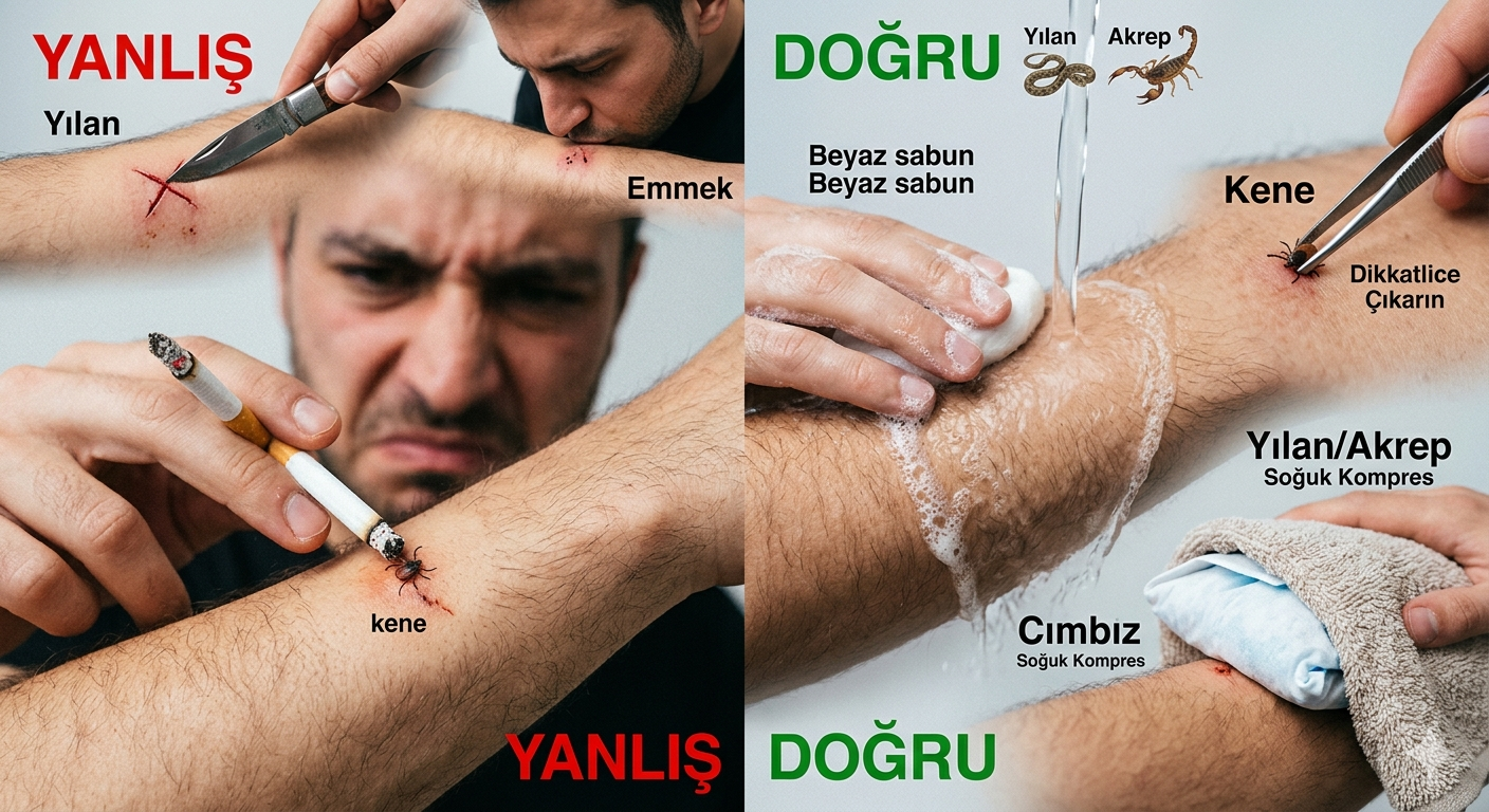 Yaz Kabusu Ölümcül Hatalarla Büyüyor: Yılan, Akrep ve Kenede Doğru Bilinen Safsatalar!