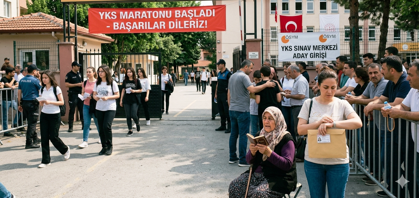 YKS Maratonu Başladı! 2.5 Milyon Üniversite Adayı Sınavda Ter Döküyor