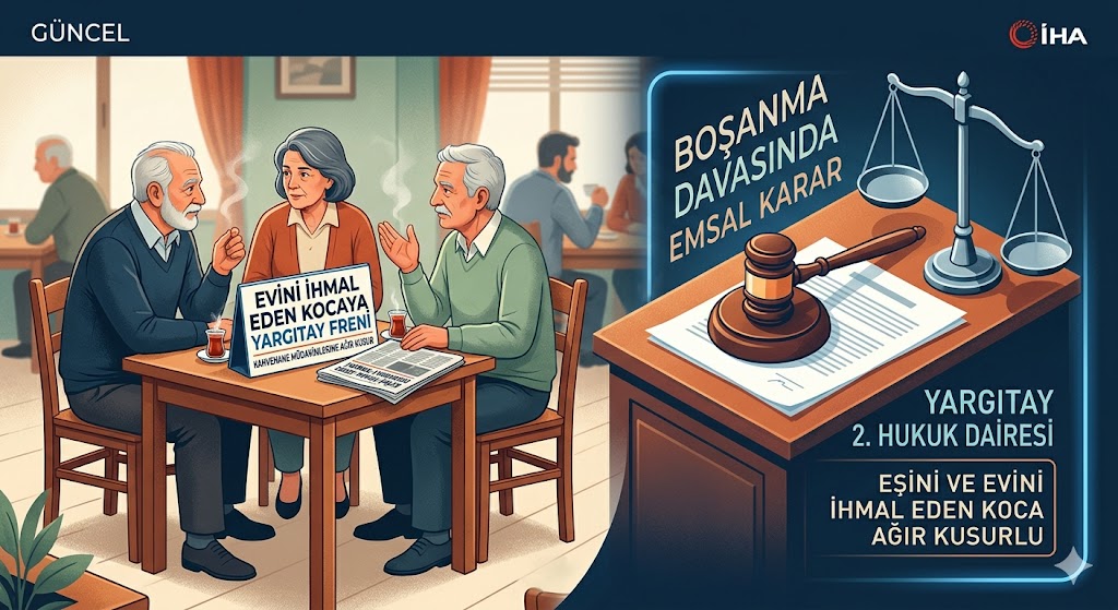 Yargıtay’dan Kahvehane Müdavimlerine Kötü Haber: Evini İhmal Eden Koca Ağır Kusurlu Bulundu!
