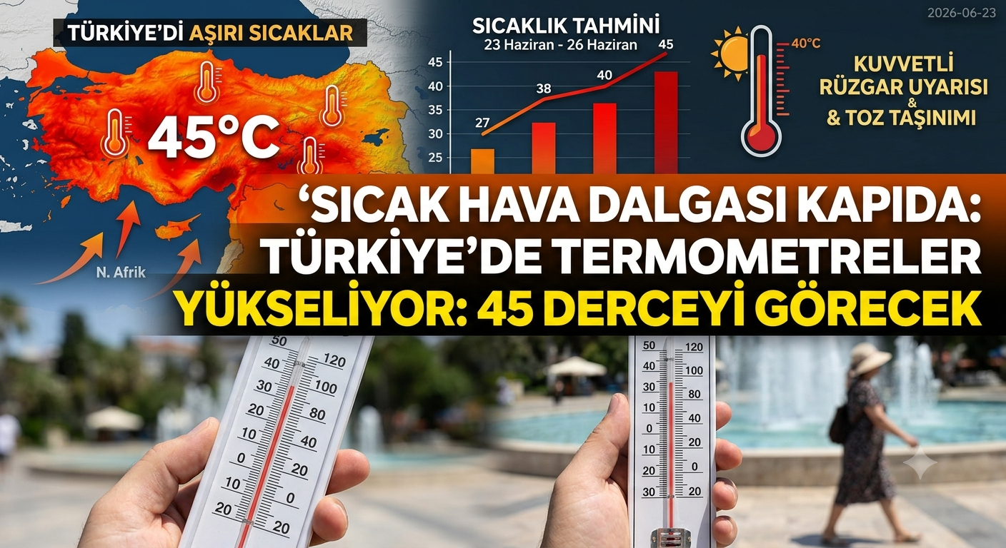 Sıcak Hava Dalgası Kapıda: Türkiye Genelinde Termometreler Yükseliyor