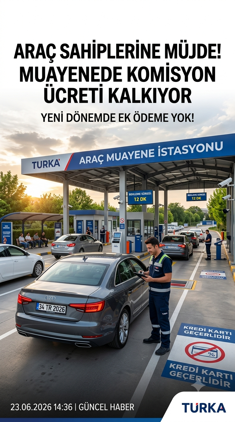 Araç Sahiplerine Müjde: Muayenede Yıllardır Tepki Çeken Komisyon Ücreti Kalkıyor!