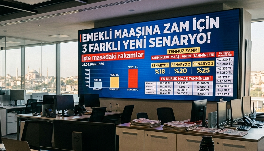 ? En Düşük Emekli Maaşı İçin 3 Yeni Senaryo