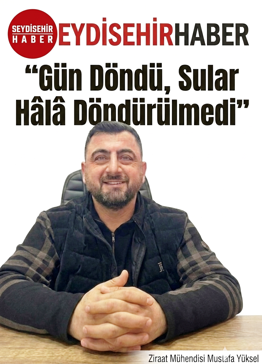 “Gün Döndü, Sular Hâlâ Döndürülmedi”