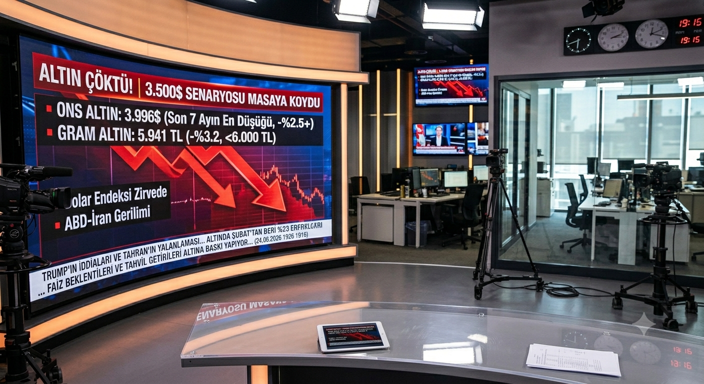 Altın Çöktü! Uzmanlar '3.500 Dolar' Senaryosunu Masaya Koydu