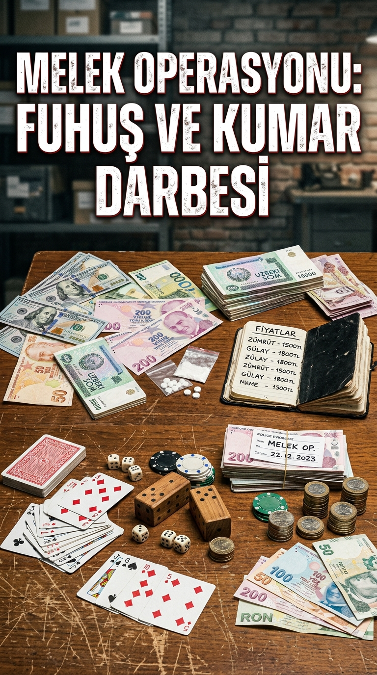 Konya’da Peş Peşe Büyük Darbe: "Melek Operasyonu" ve Kumar Baskını!