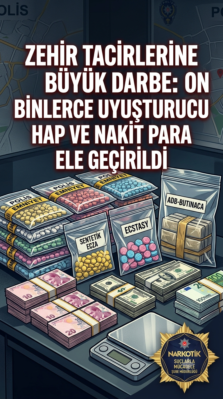 Konya’da Dev Uyuşturucu Operasyonu: 18 Tutuklama!
