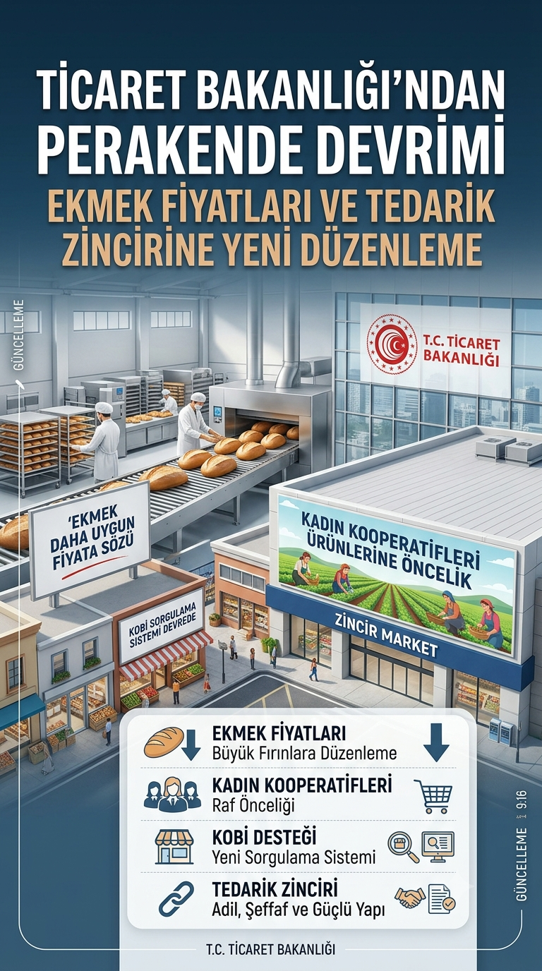 Büyük Ekmek Fırınlarına Sıkı Takip: Uygun Fiyatlı Ekmek Dönemi