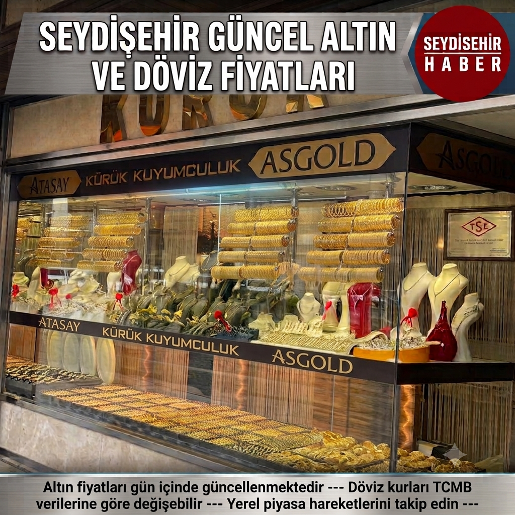 Seydişehir’de Altın ve Döviz Piyasası Hareketli! (7 Temmuz Güncel Fiyatlar)