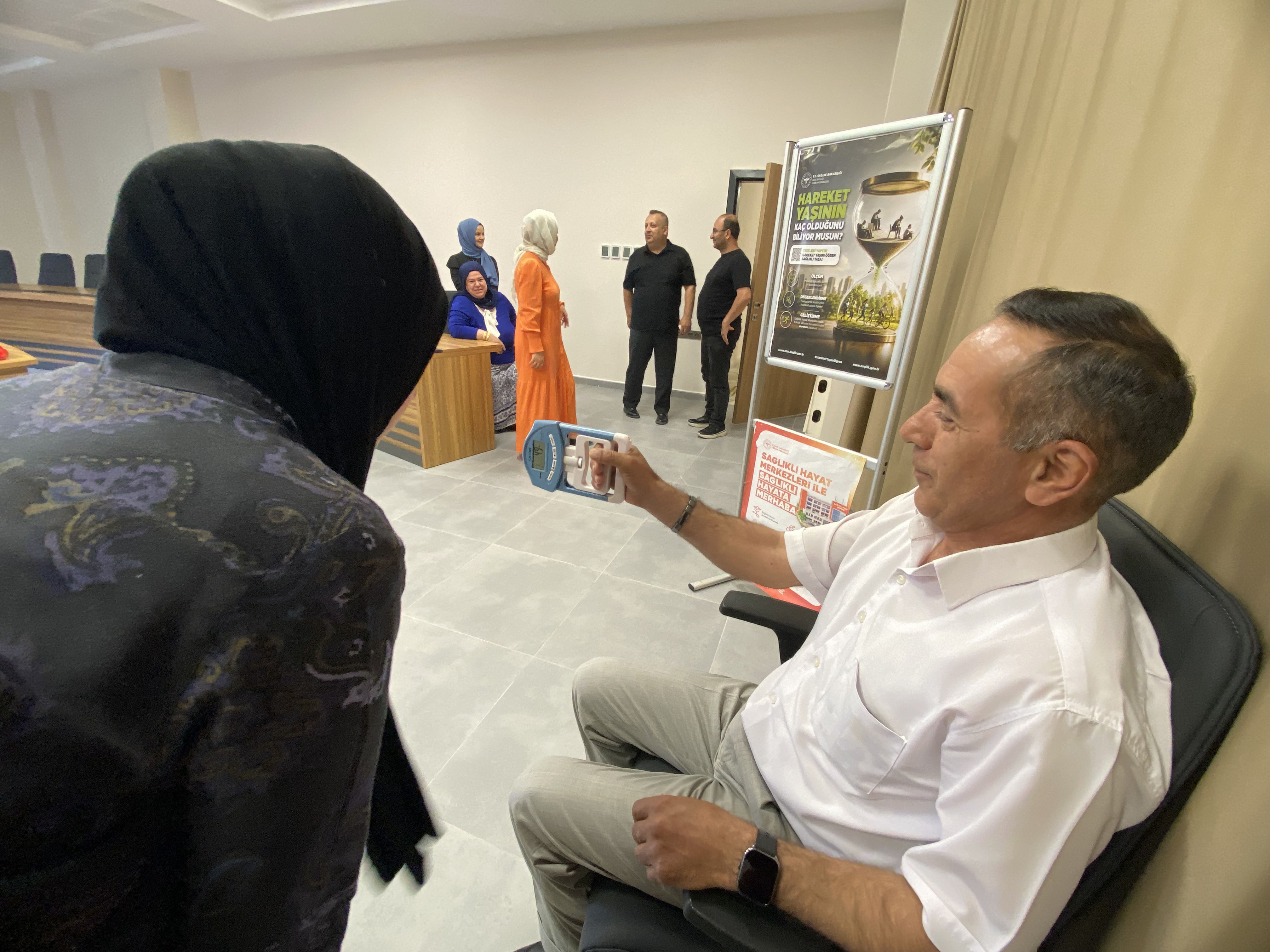Seydişehir Kaymakamlığı Çalışanlarına "Hareket Yaşı" Ölçümü Yapıldı