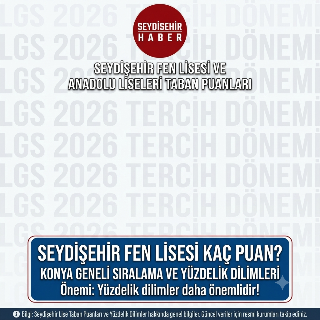 Konya'da LGS Gururu! 17 Öğrenci 500 Tam Puanla Türkiye Birincisi Oldu