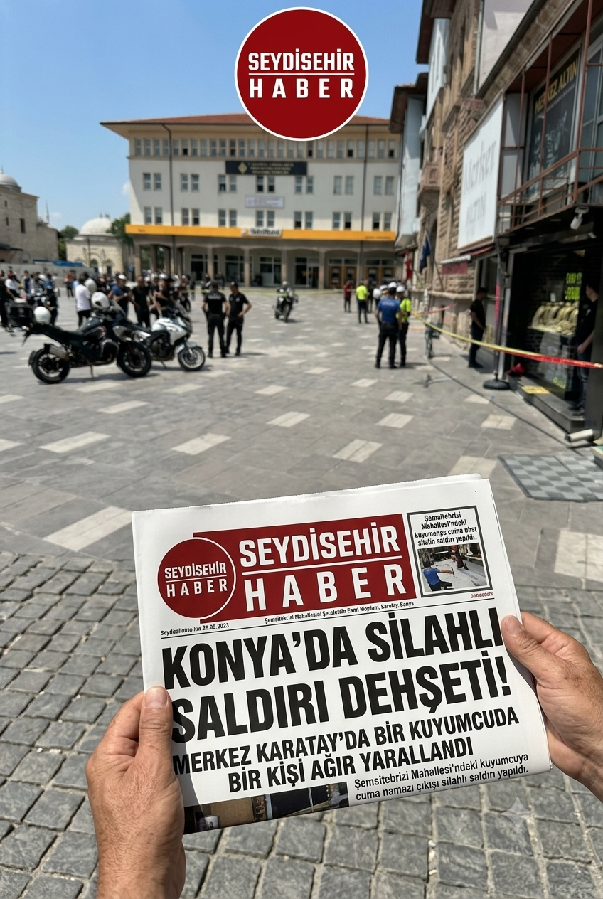 Konya’daki Kuyumcu Cinayetinde Kanlı Son: Katil Zanlısı Polisi Görünce İntihar Etti