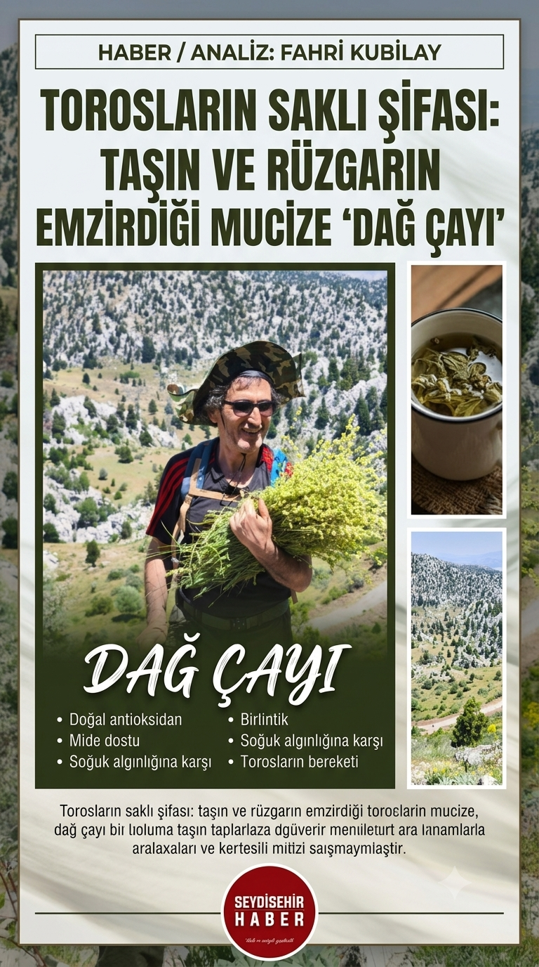 TOROSLARIN SAKLI ŞİFASI: TAŞIN VE RÜZGARIN EMZİRDİĞİ MUCİZE "DAĞ ÇAYI"