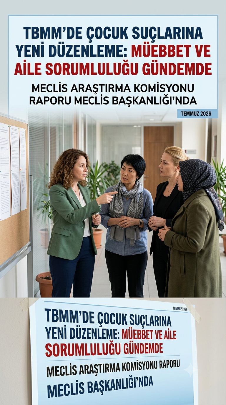 TBMM'de Çocuk Suçlarında Yeni Dönem: Ağırlaştırılmış Müebbet Yolu Açılıyor!