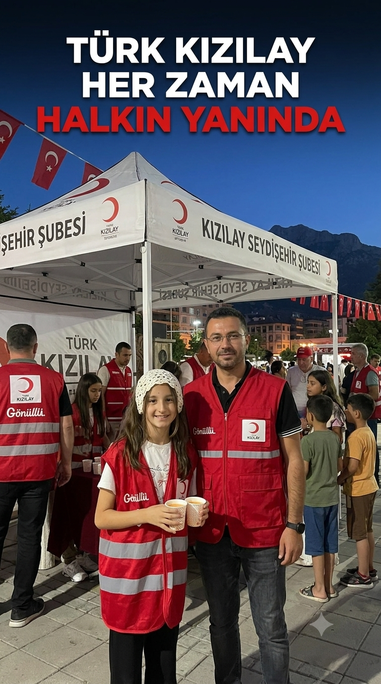 Seydişehir Kızılay’dan 15 Temmuz Anma Programında Rekor Katılım