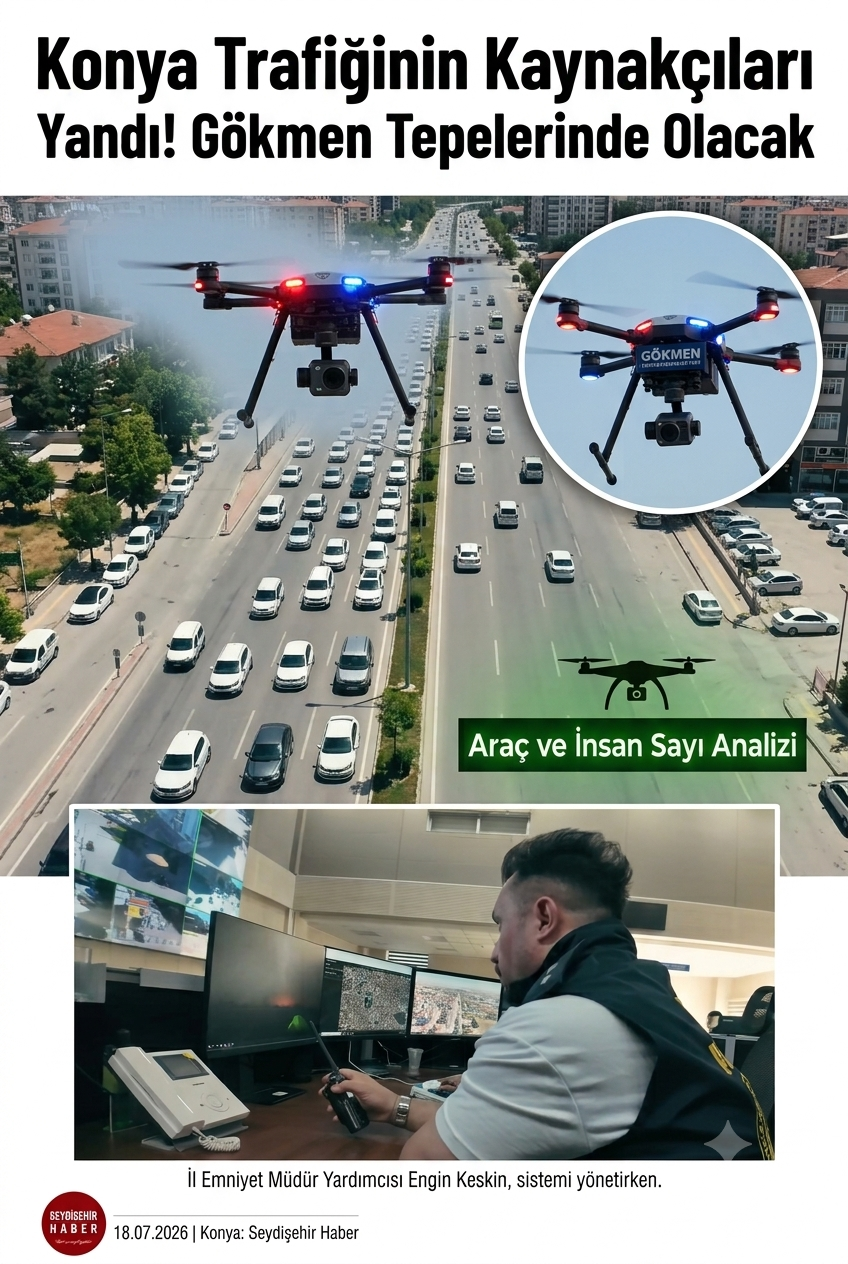 Trafikte "Kaynak" Yapanlar Havadan Yakalanacak