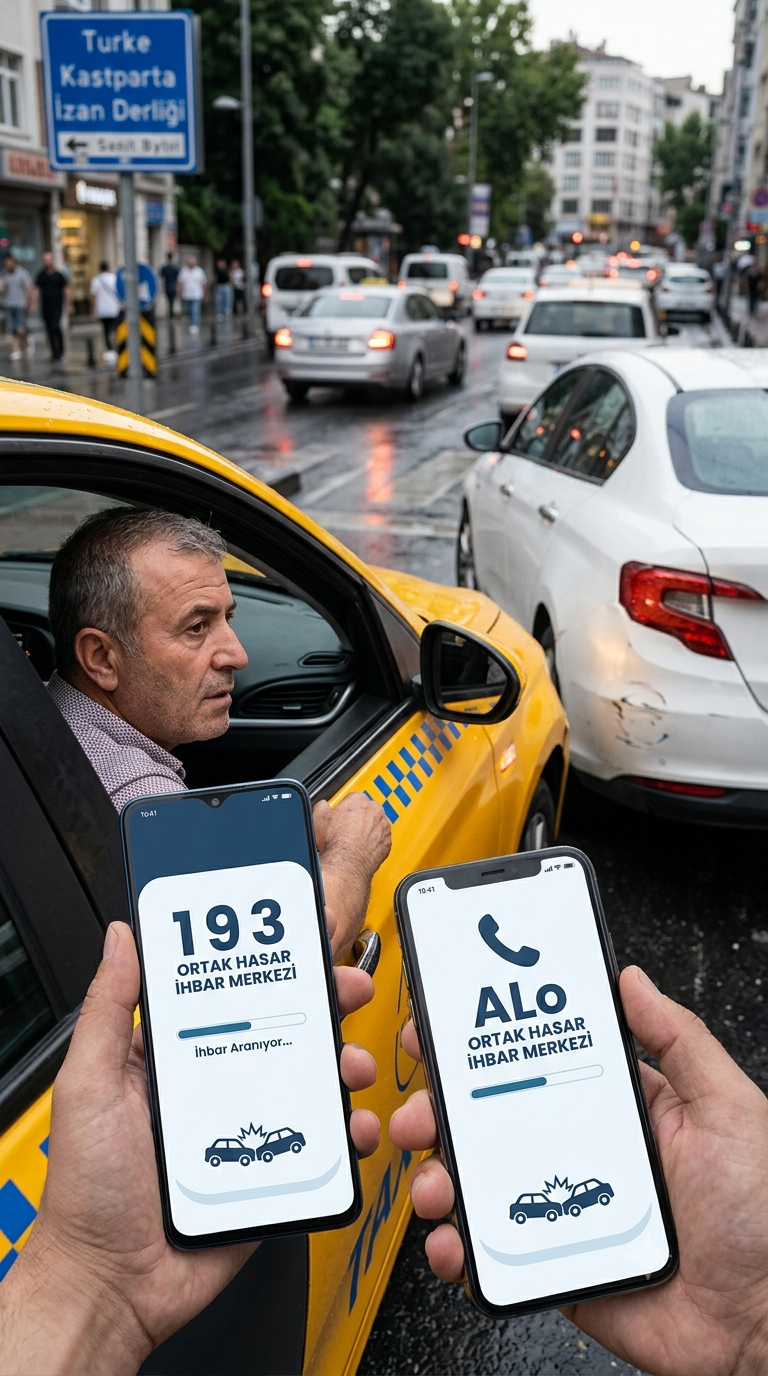 Sürücüler Dikkat: Kaza Sonrası Hasar İhbarlarında Yeni Dönem! "Alo 193" 1 Eylül’de Başlıyor