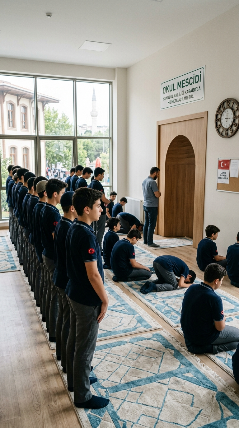 İstanbul'da Okullara Mescit Zorunluluğu Kararı