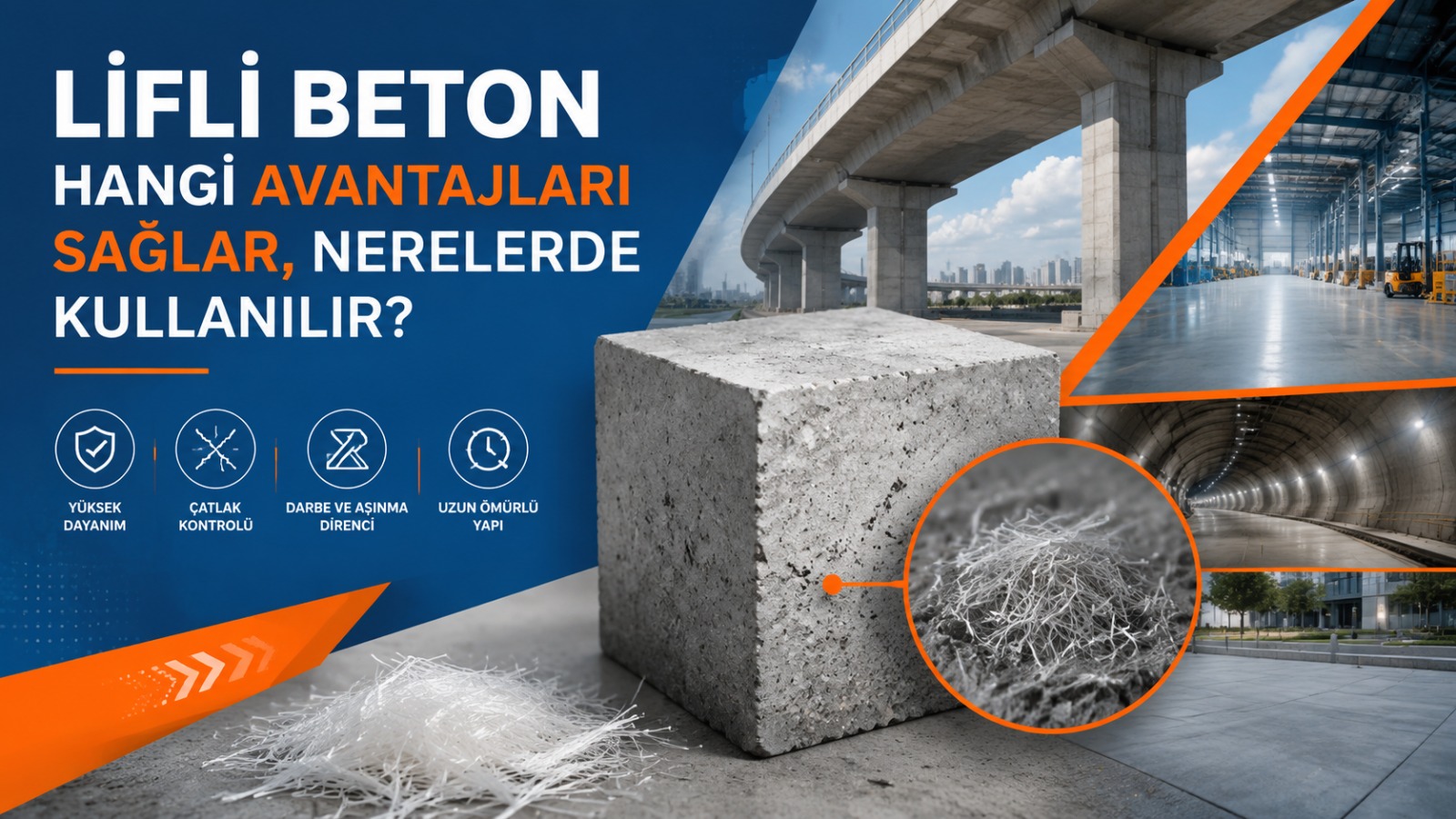 Lifli Beton Hangi Avantajları Sağlar, Nerelerde Kullanılır?