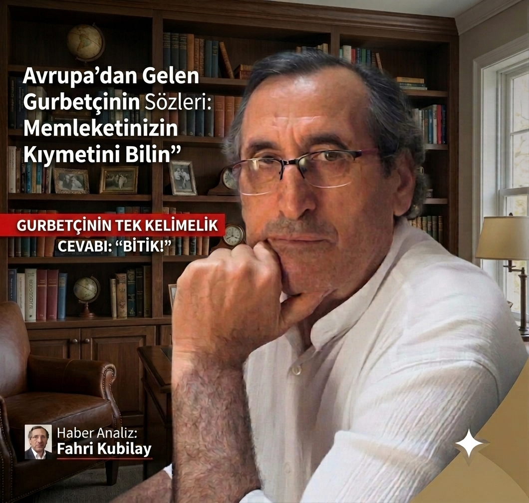Gurbetçinin Tek Kelimelik Cevabı: "Bitik!"