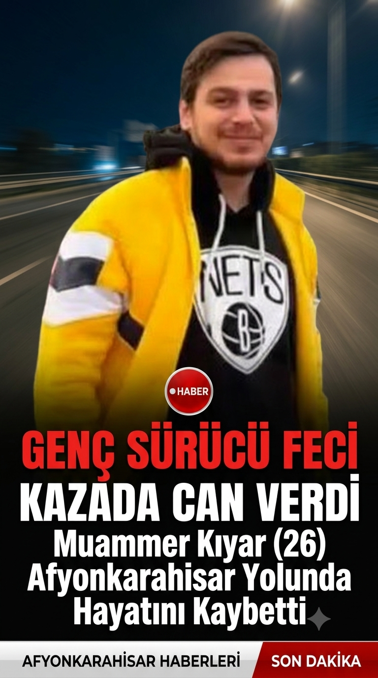 Konya-Afyonkarahisar Yolunda Feci Kaza: 1 Ölü, 1 Ağır Yaralı