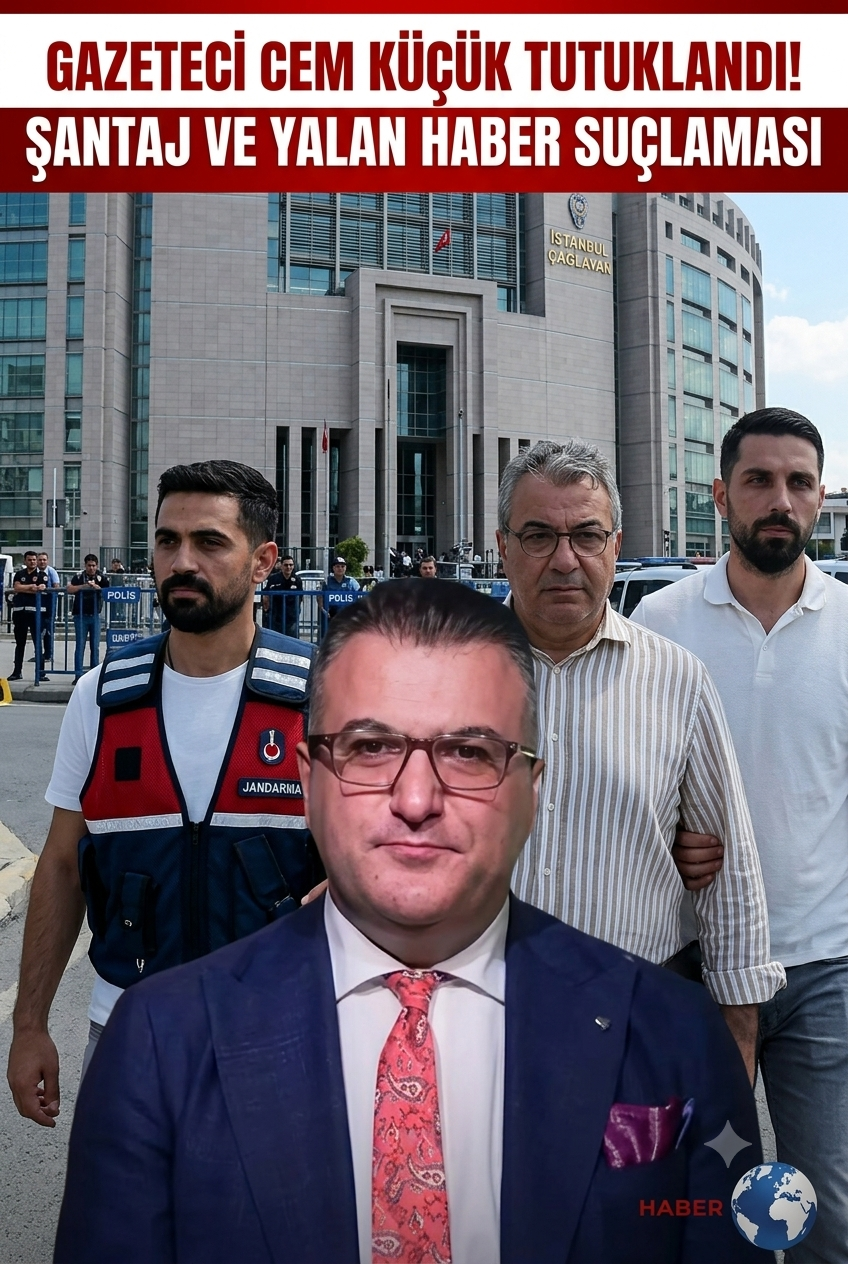 Gazeteci Cem Küçük Tutuklandı: Suçlama "Şantaj" ve "Yanıltıcı Bilgi Yayma"