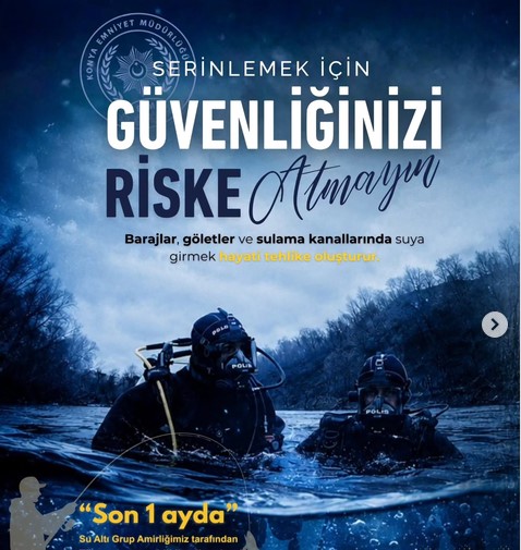 SERİNLEMEK İÇİN GÜVENLİĞİNİZİ RİSKE ATMAYIN ❗