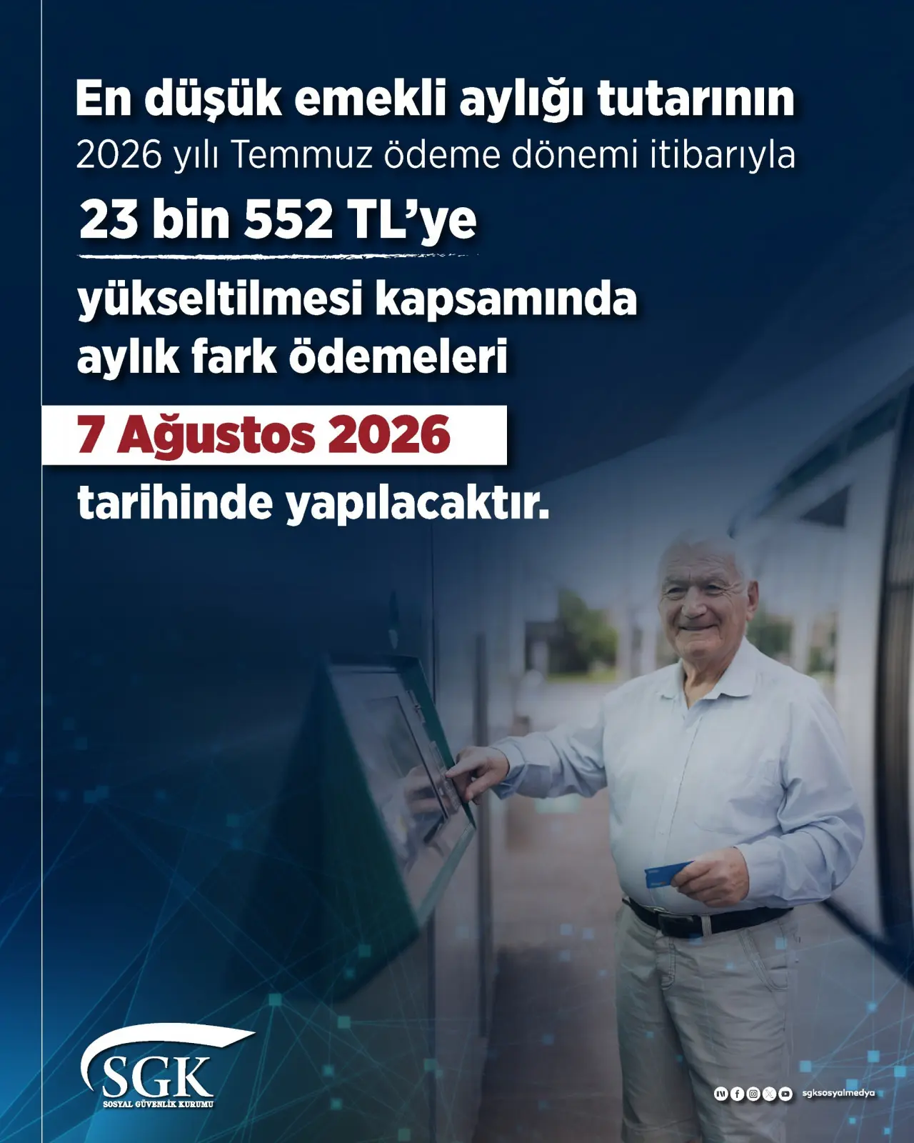 En Düşük Emekli Aylığı Fark Ödemelerinde Tarih Belli Oldu!