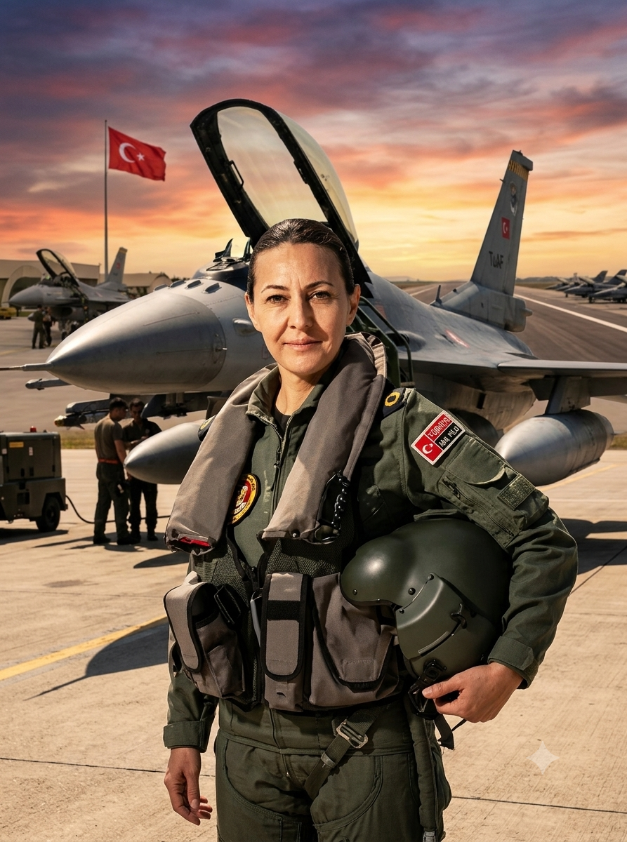 TSK’da Tarihi Karar: Özlem Karapınar Türk Hava Kuvvetleri’nin İlk Kadın Generali Oldu